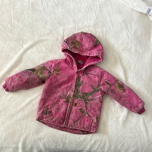 Pink Camo Carhartt Coat